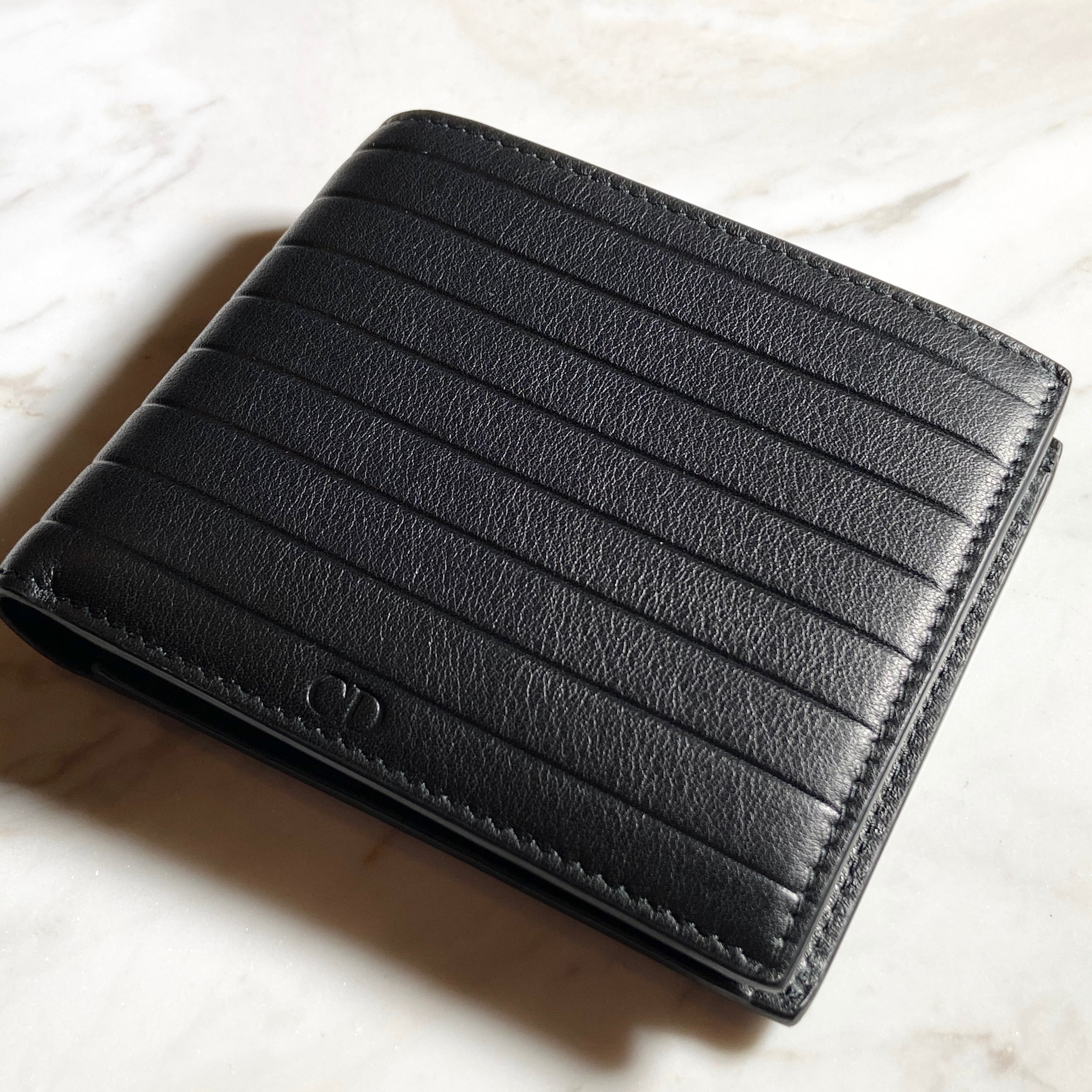 DIOR HOMME border design leather wallet | NOIR ONLINE