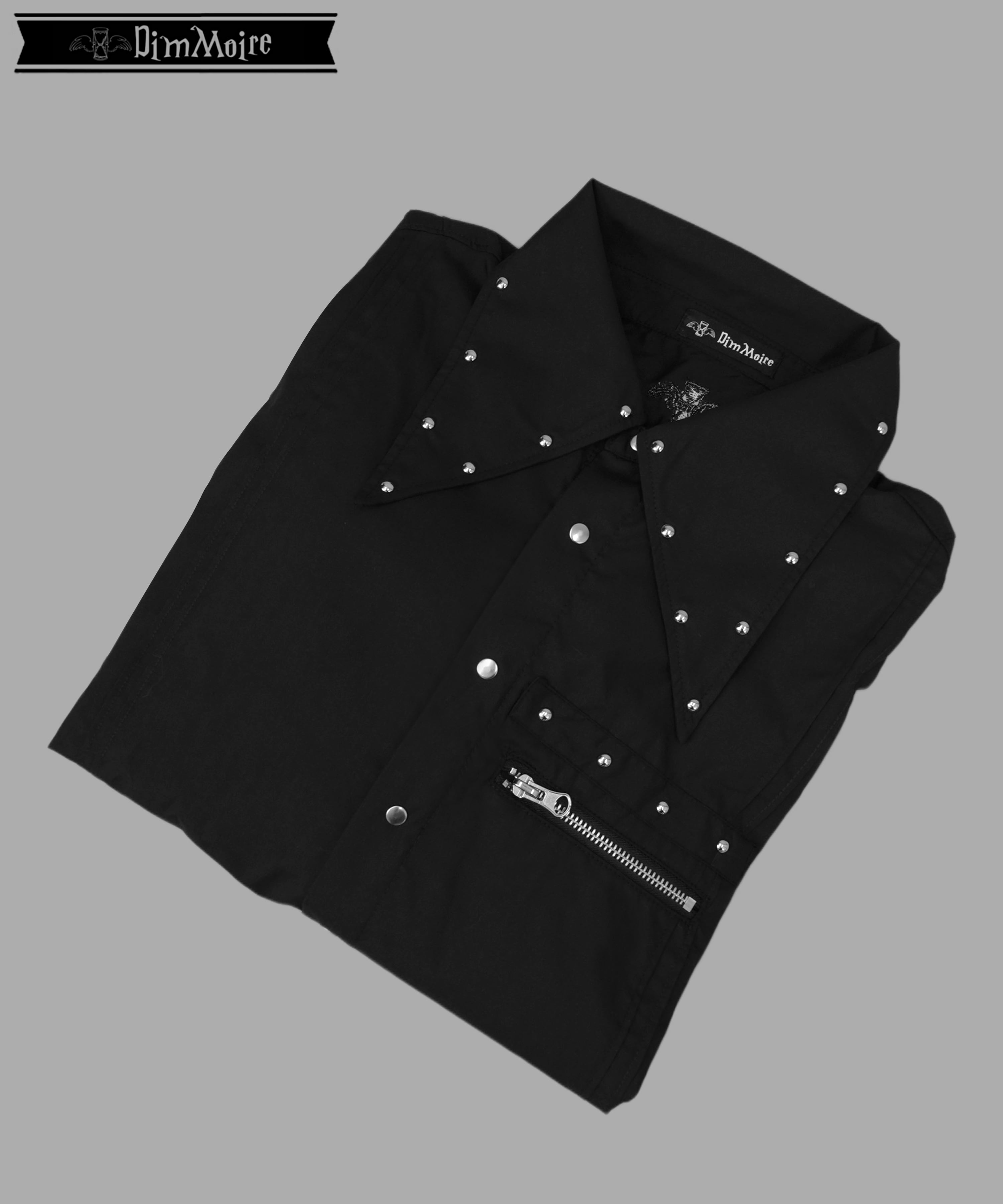 Gothic学園ボンテージシャツ【Black】 | DimMoire