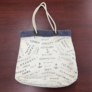 RRL MARITIME MARKET ROPE BAG