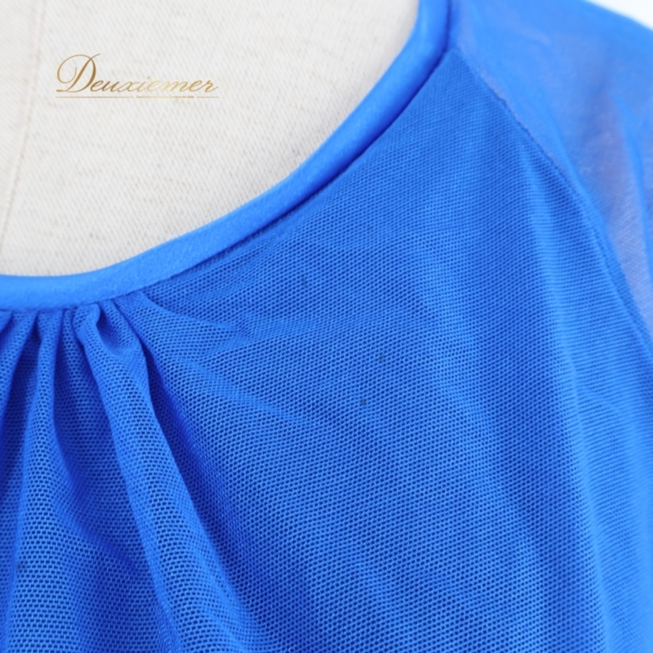 社交ダンス 衣装 ワンピース ドレス SEKINE セキネ 青 レース パーティ 発表会 軽い 薄い 上品 透け感 ブルー系 エレガント スカート ダンスウエア フェミニン 日本製 柔らかい スタイリッシュ シンプル 薄手 おしゃれ 高級感