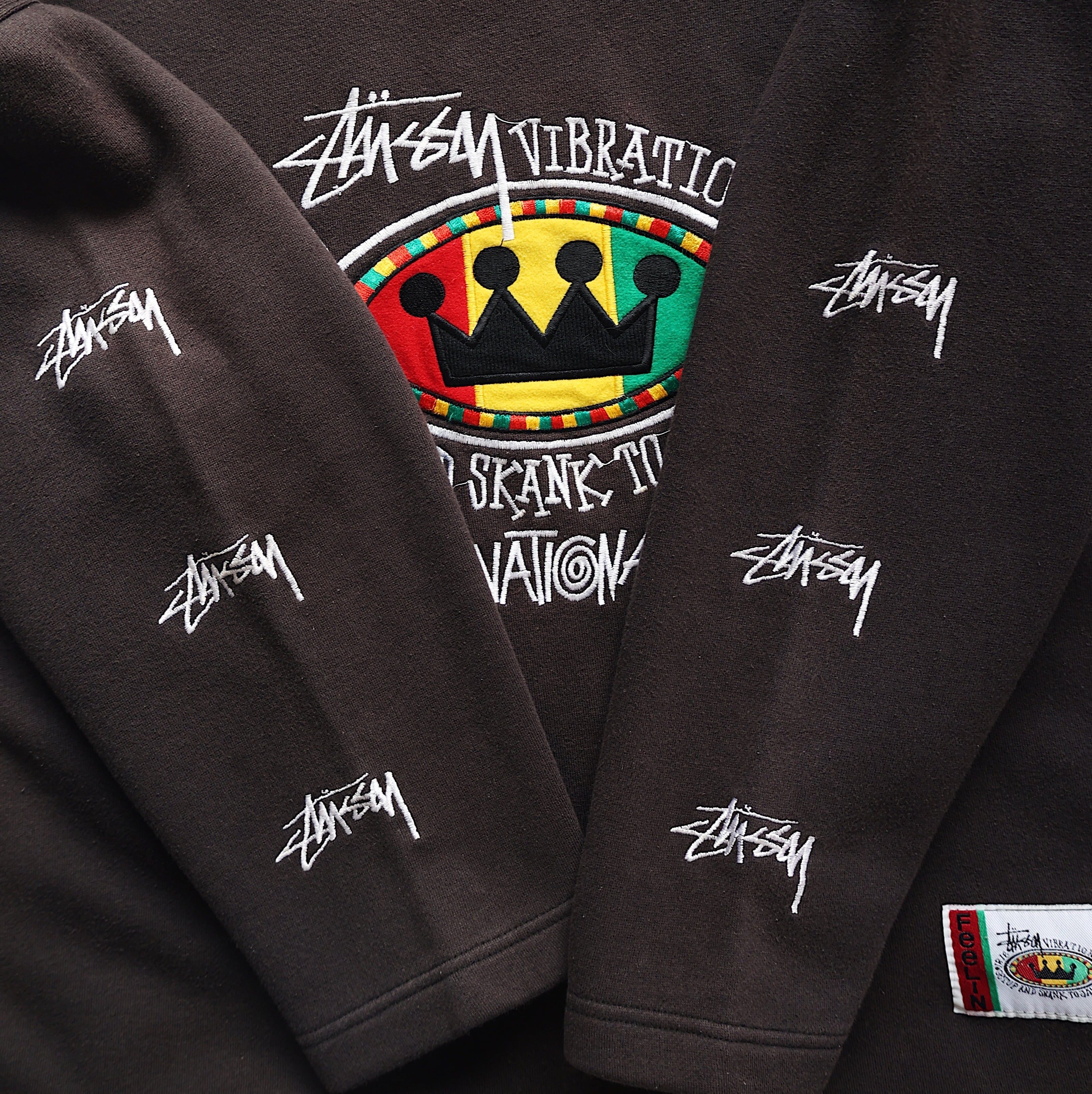 STUSSY FEELIN IRIE RASTA HOODIE | CLIMB SENDAI