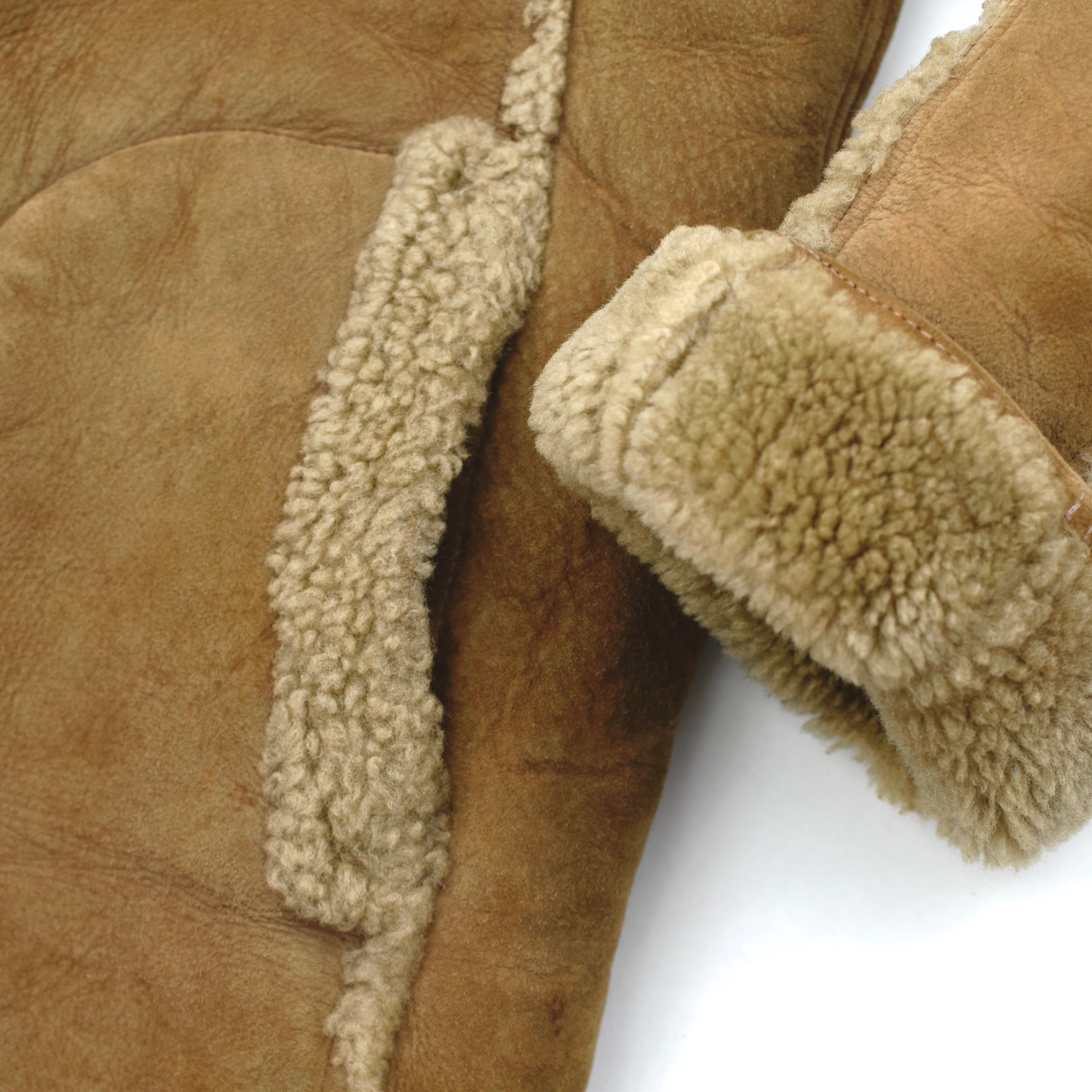 MARTIN FIERRO pure new wool mouton coat | 古着屋 grin days memory