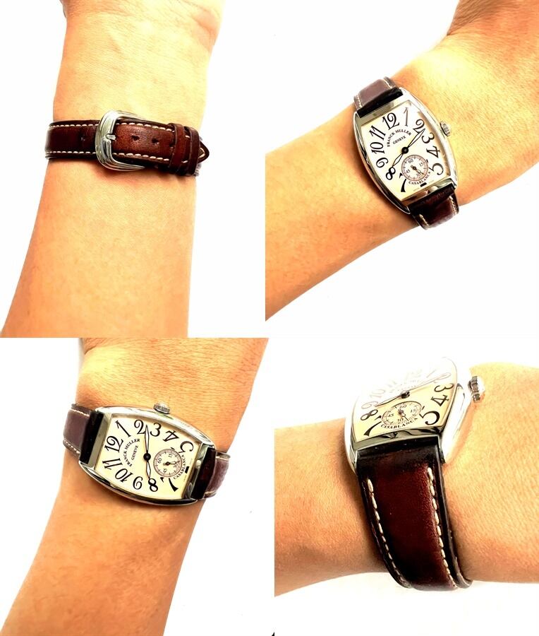 FRANCK MULLER フランクミュラー カサブランカ 手巻き レザー ベルト