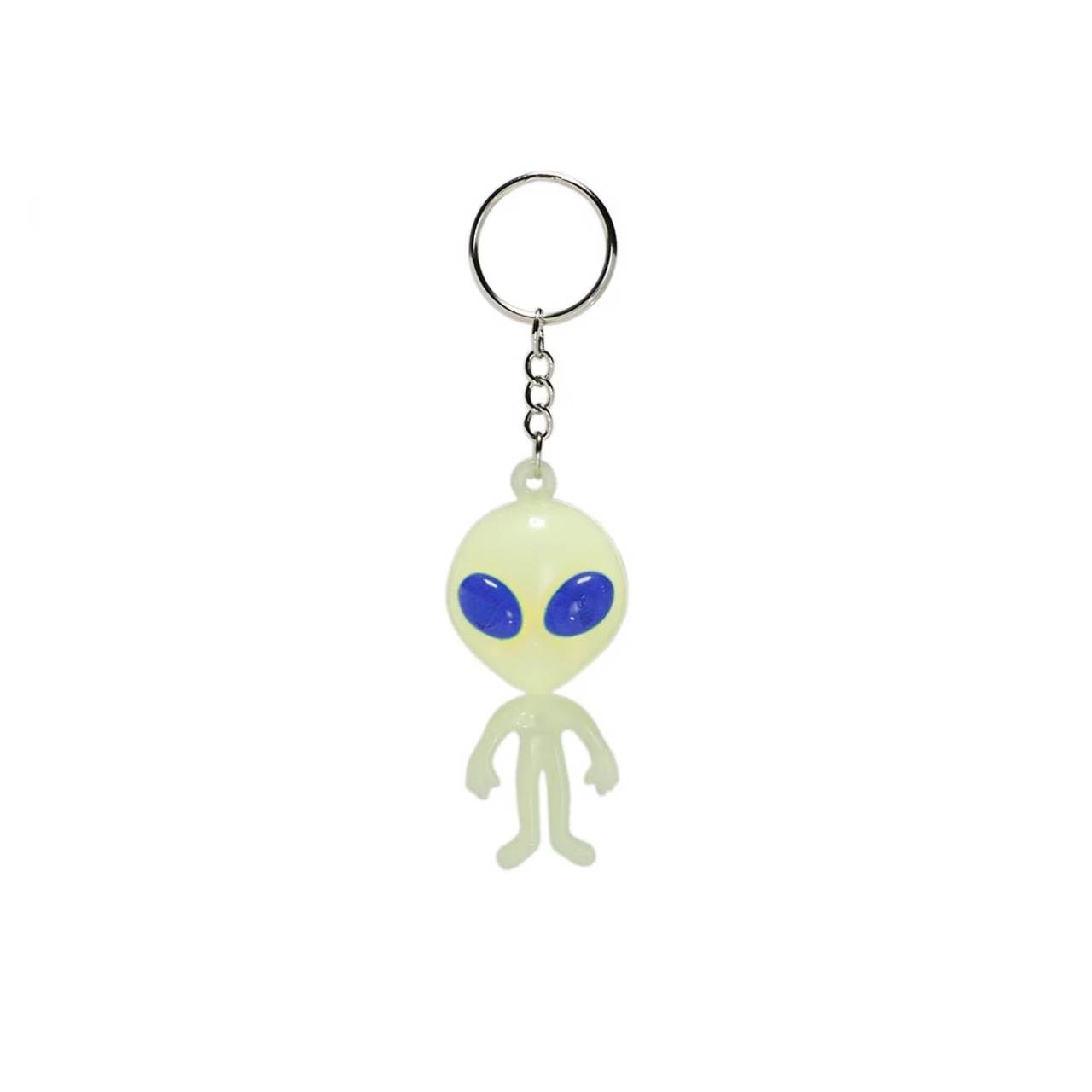 Glow Alien Keychain "Red"/キーホルダー/宇宙/エイリアン/DETAIL