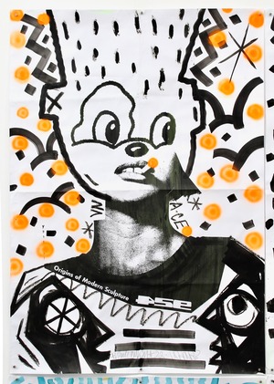 A.CE x Vinnie Nylon／Original paste-up A