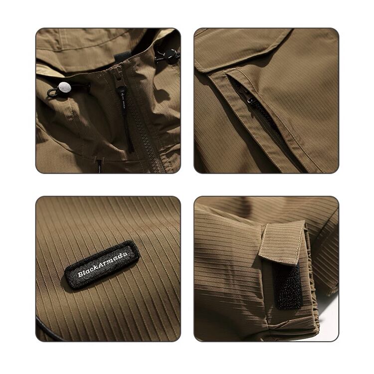 ★3D POCKET SILHOUETTE JACKET　　　A0843