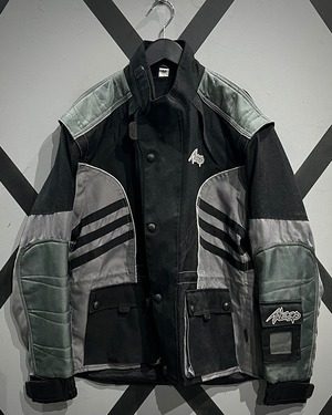 【X VINTAGE】“2way” Arm Detachable Design Vintage Padded Gear Jacket