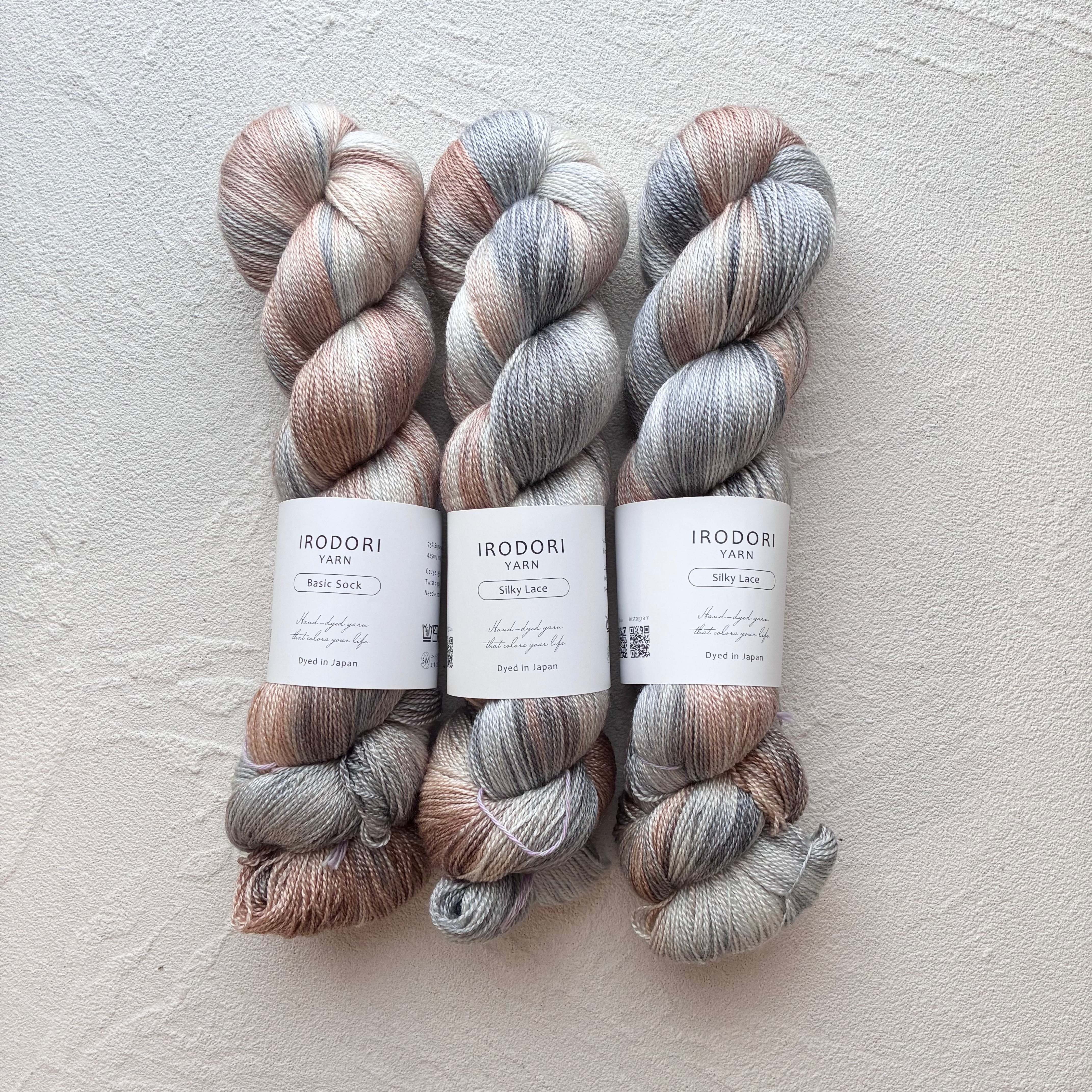 Silky Lace | IRODORI YARN | 手染め毛糸と編み物のオンラインショップ