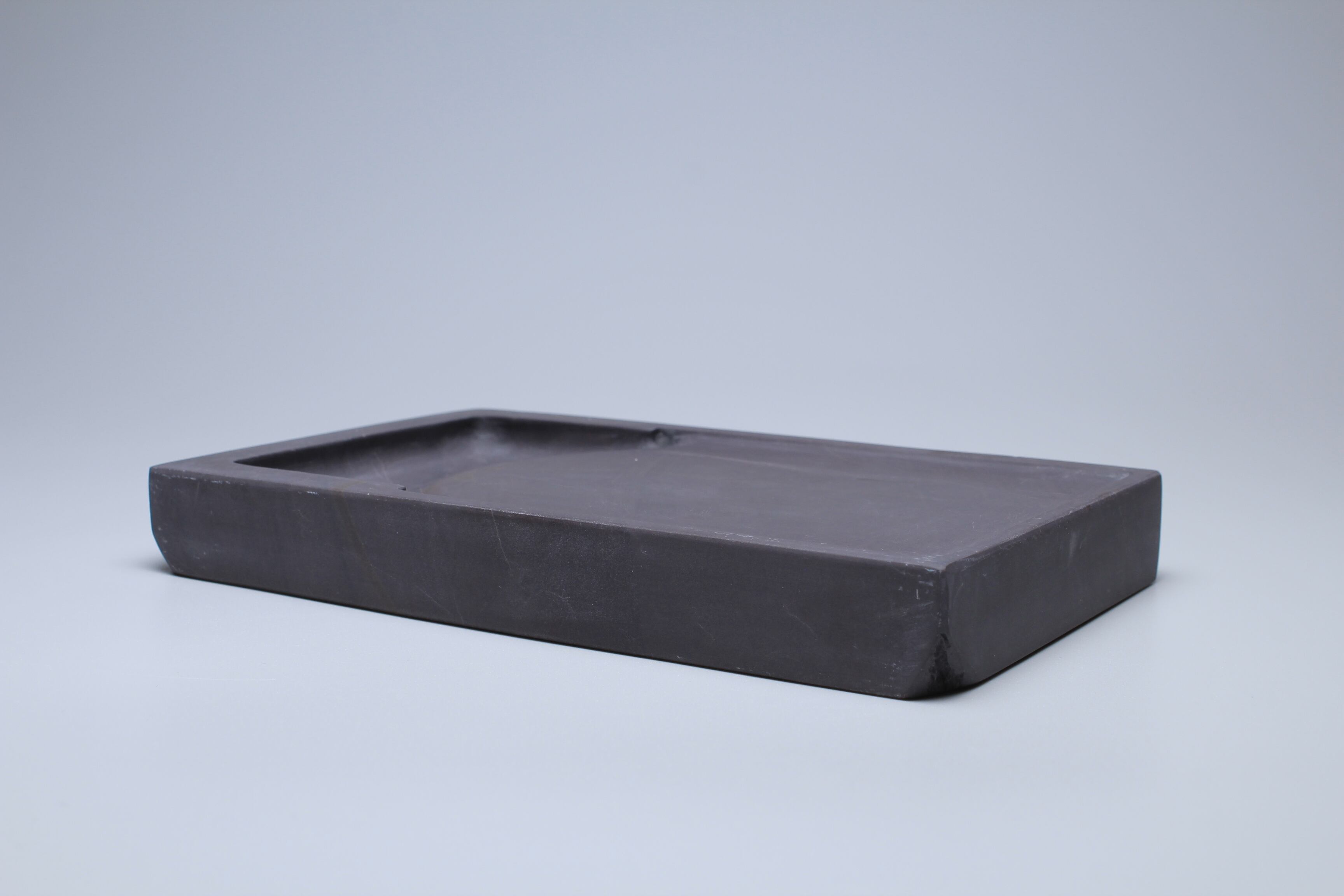 端渓硯 麻子坑 実用硯 青花／火捺／蕉白 文房具 書道具 | 正一 古美術