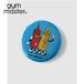 gym master ジムマスター 缶バッジ 32mm SMALL 日本製 ピンバッジ アクセサリー カスタマイズ G699690 K&M