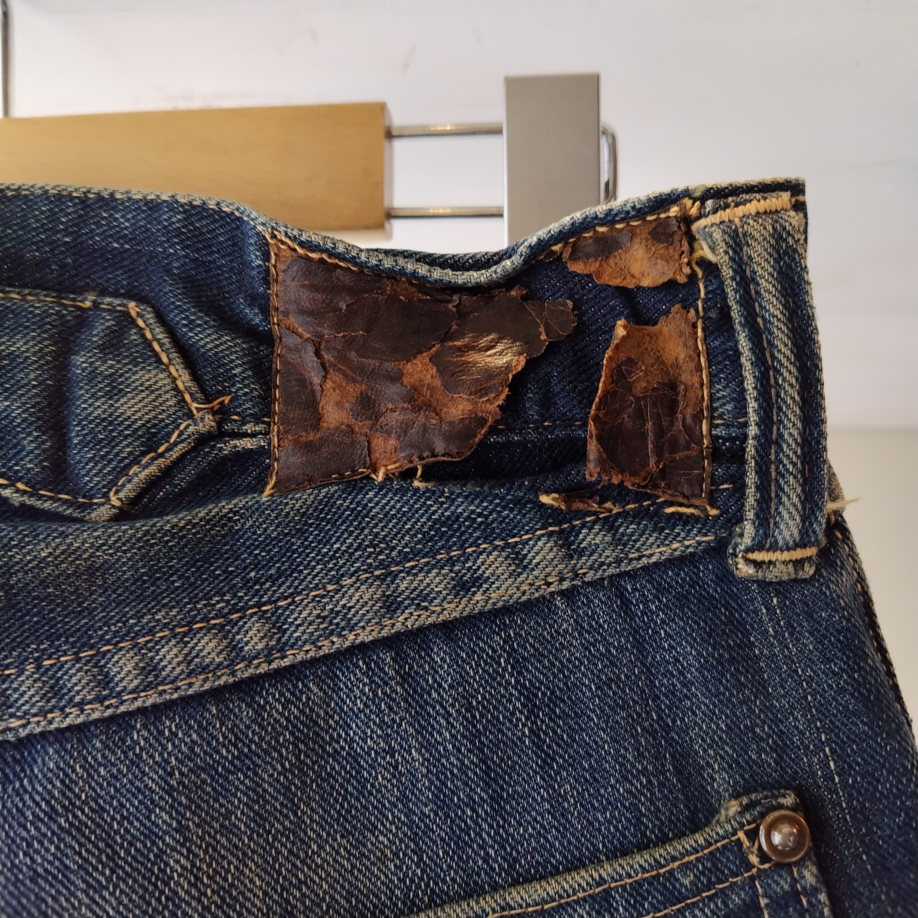 Lサイズ LongBeach x IMPRESTORE 別注 フェードネイビー ナンバリング