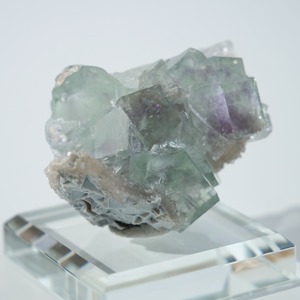 シャンファーリン産 フローライト / スモーキークォーツ / 原石 標本