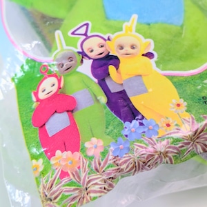 ☆DEADSTOCK / VINTAGE 1999☆【 Teletubbies ( テレタビーズ )】『 ディプシー 』 BURGER KING 限定ミールトイ カラビナぬいぐるみキーホルダー / プラッシュキーホルダー〚アメリカン雑貨 アメトイ〛