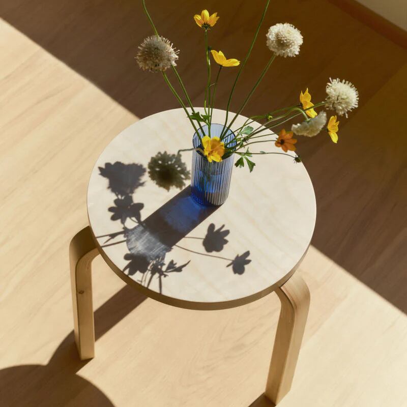 新品未使用 Stool 60 限定 カーリーバーチ artek アルテック 限定品カーリーバーチスツール60