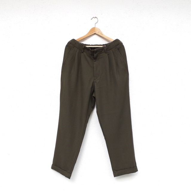 SAGE DE CRET   9/10 Length Two-Tuck Tapered Pants