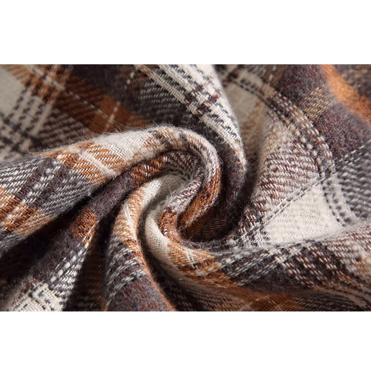 ★VINTAGE COLORBLOCK PLAID SHIRT　　　A0760