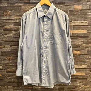 BROOKS BROTHERS RELAX FIT COTTON SHIRT BLUE 1990'S OLD