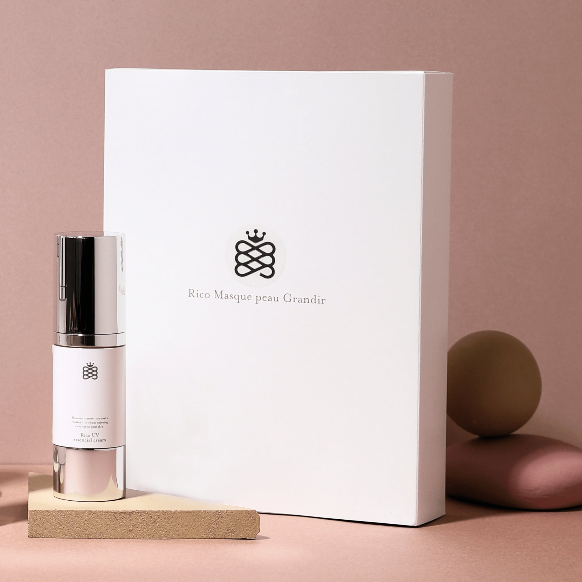 【Ricoお手軽セット】UV+炭酸パック2点セット Rico Cosmetics UV日焼け止め 炭酸パック
