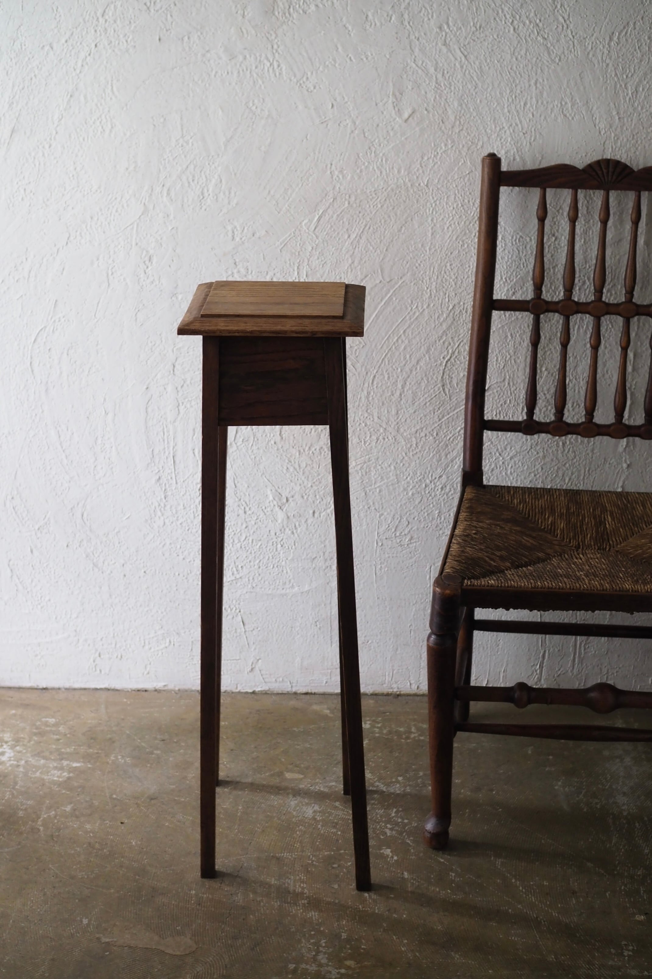 オークの花台 No.2-antique plant stand | アンティーク.ヴィンテージ