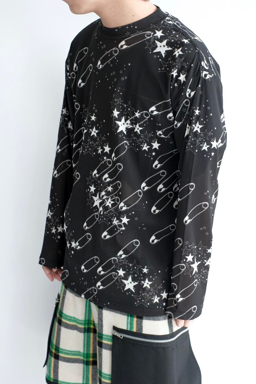 WATARU TOMINAGA】Powernet Long Sleeve Tee | puzzle