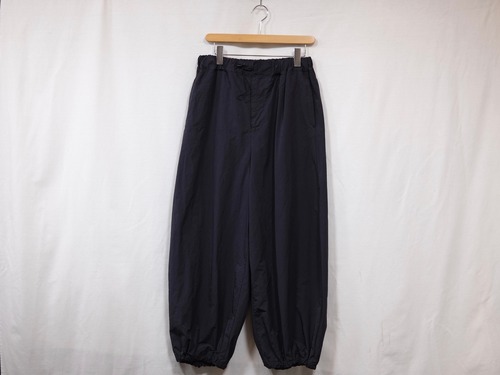DIGAWEL” Wide Lounge Pants (garment dye) BLACK”