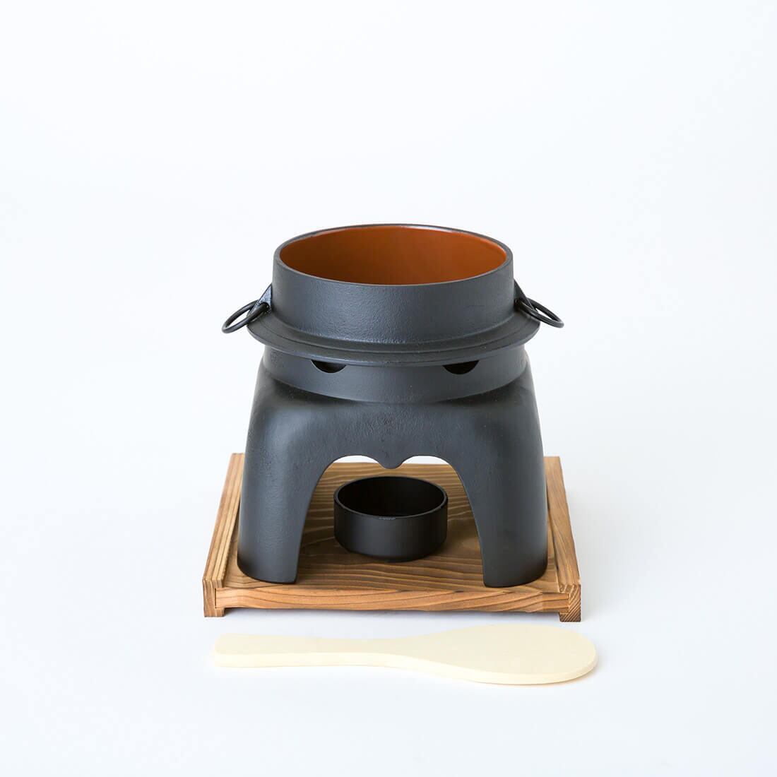 五進 / かまど鉄釜飯セット / 一人用（一合炊き） / G-34 | 東伸販売