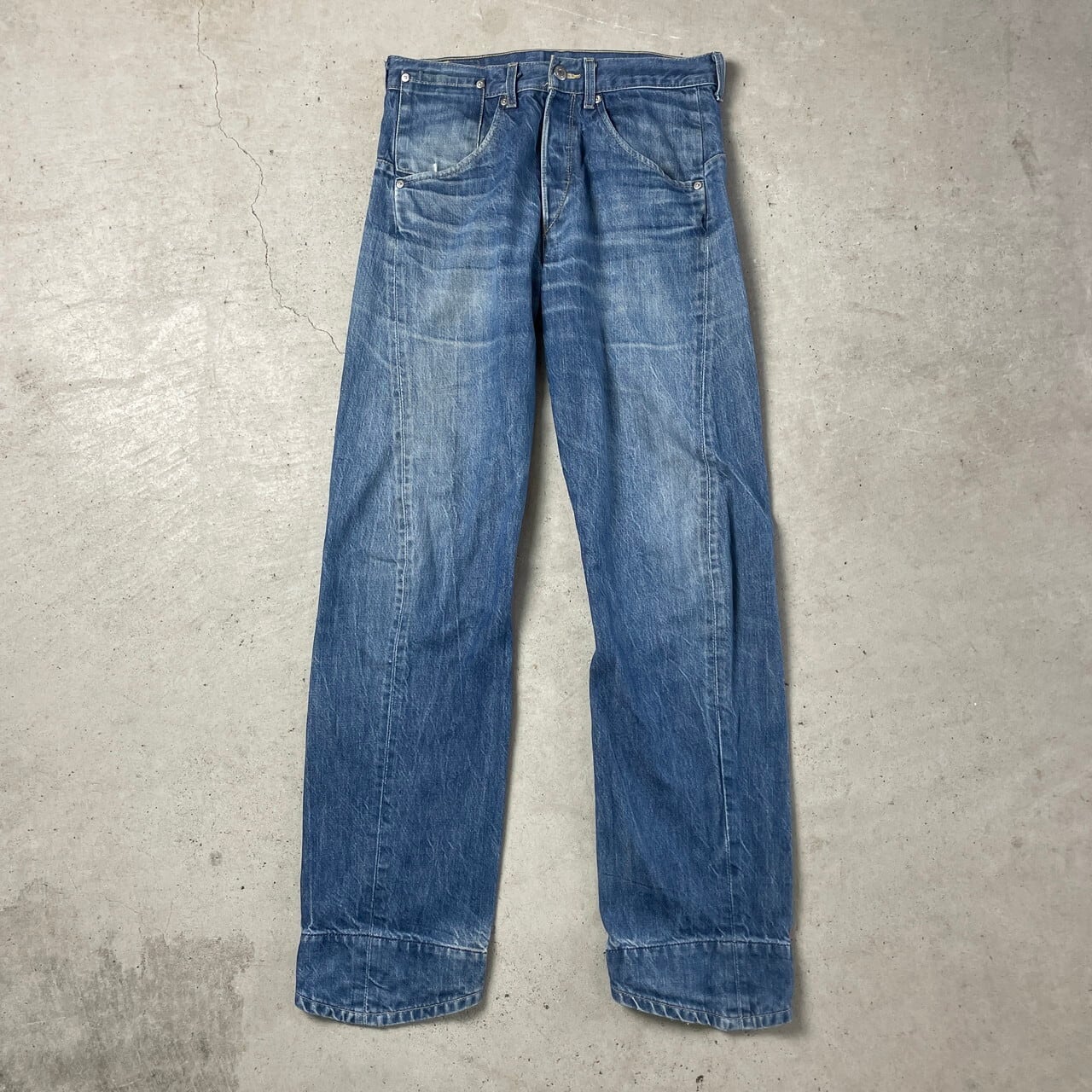 00年代 Levi's ユーロリーバイス ENGINEERED JEANS 立体裁断 変形デニムパンツ メンズW30