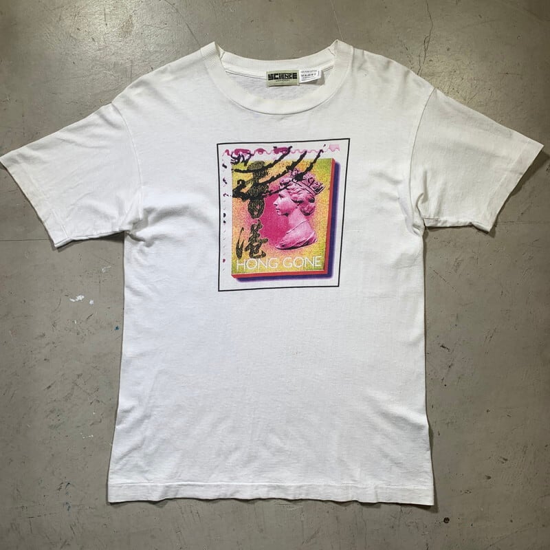 90's SCIENCE LONDON サイエンスロンドン シルクスクリーンプリントTee