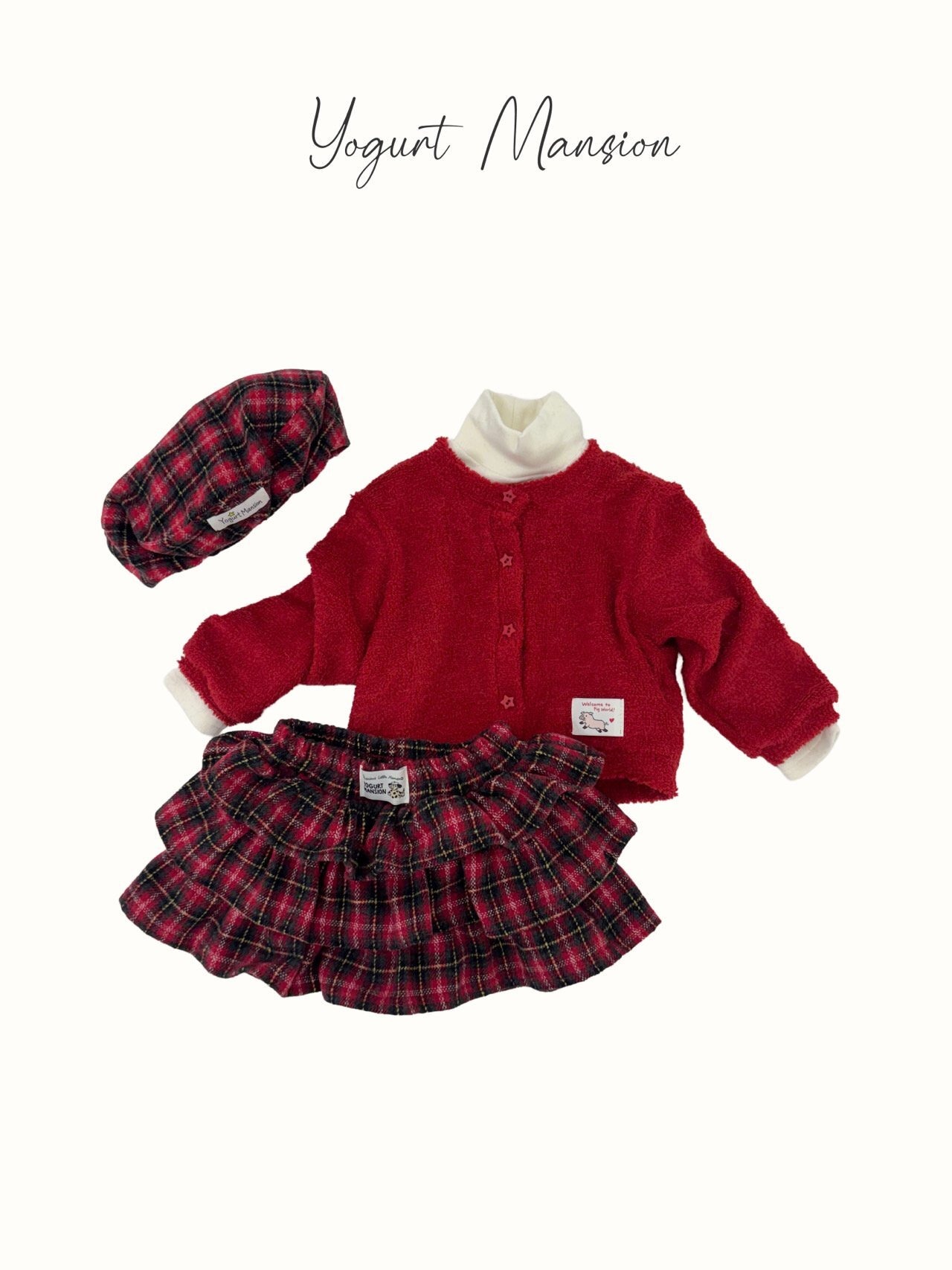 yogurt mansion［取寄］fuduru cardigan 26winter
