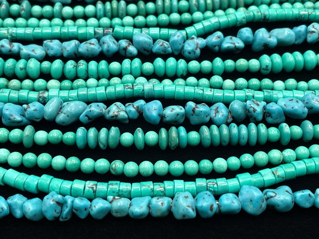 連材5つセット（ターコイズ）A