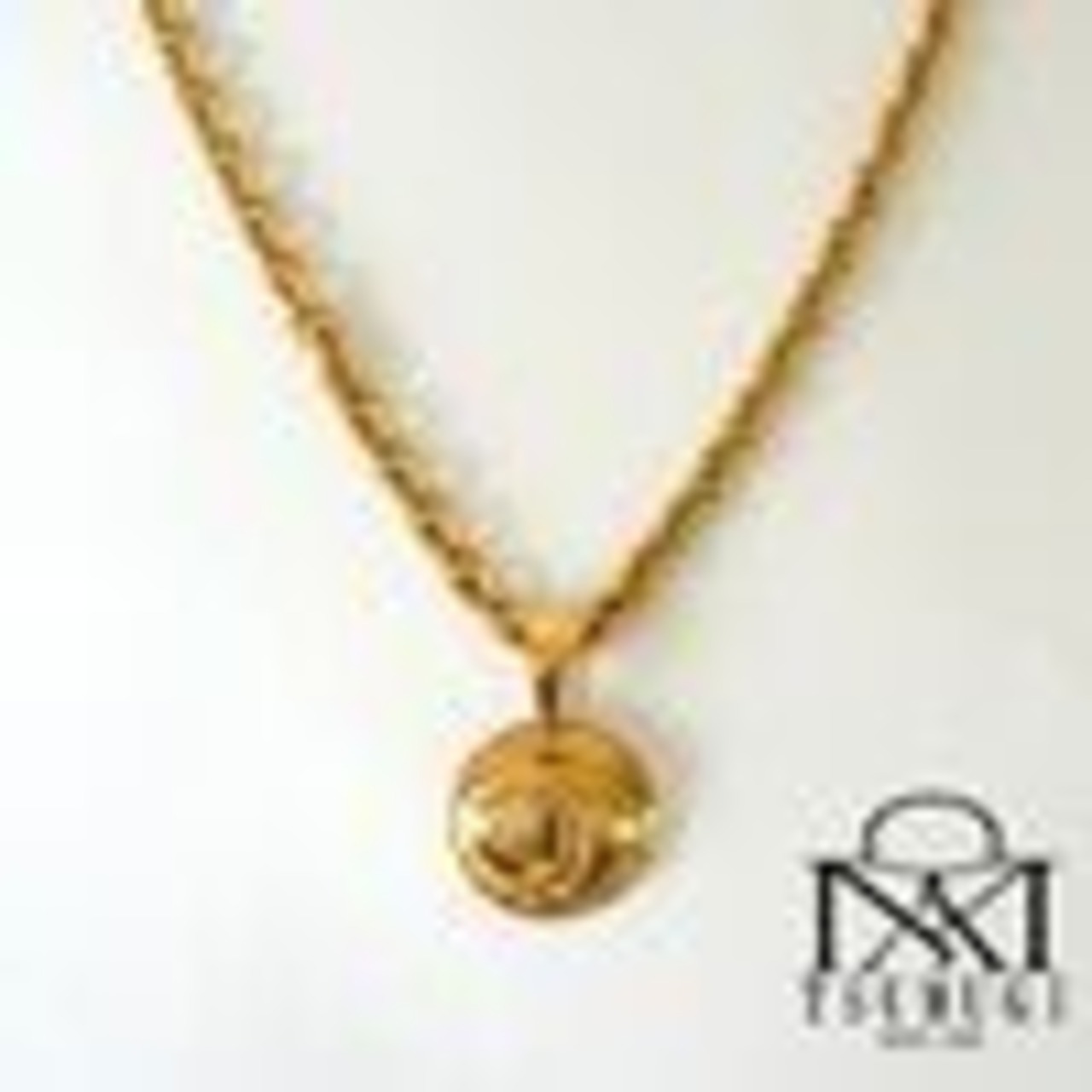 CHANEL シャネル ココマーク 94P ネックレス アクセサリー GP ゴールド