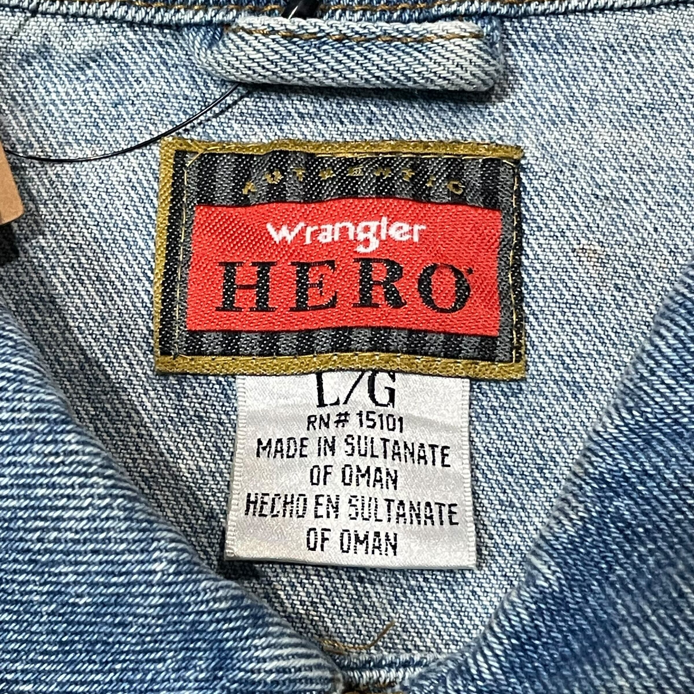 L】【00年代】Wrangler HERO ラングラーヒーロー 4st タイプ デニム