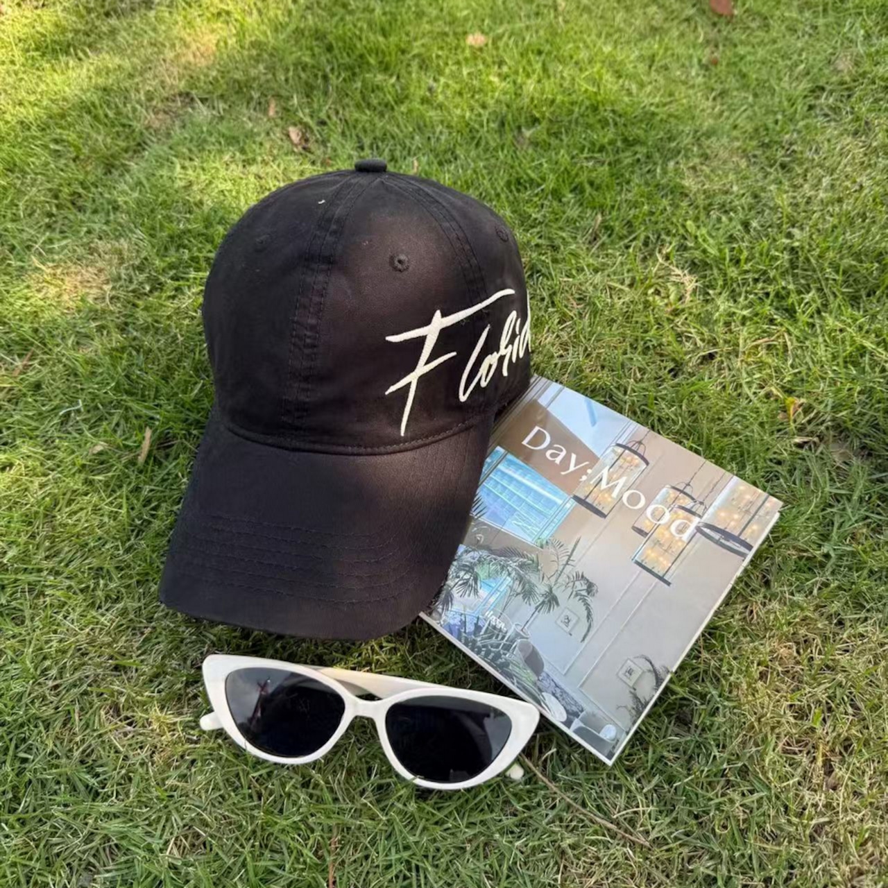 5色 サイド刺繍 キャップ  G201