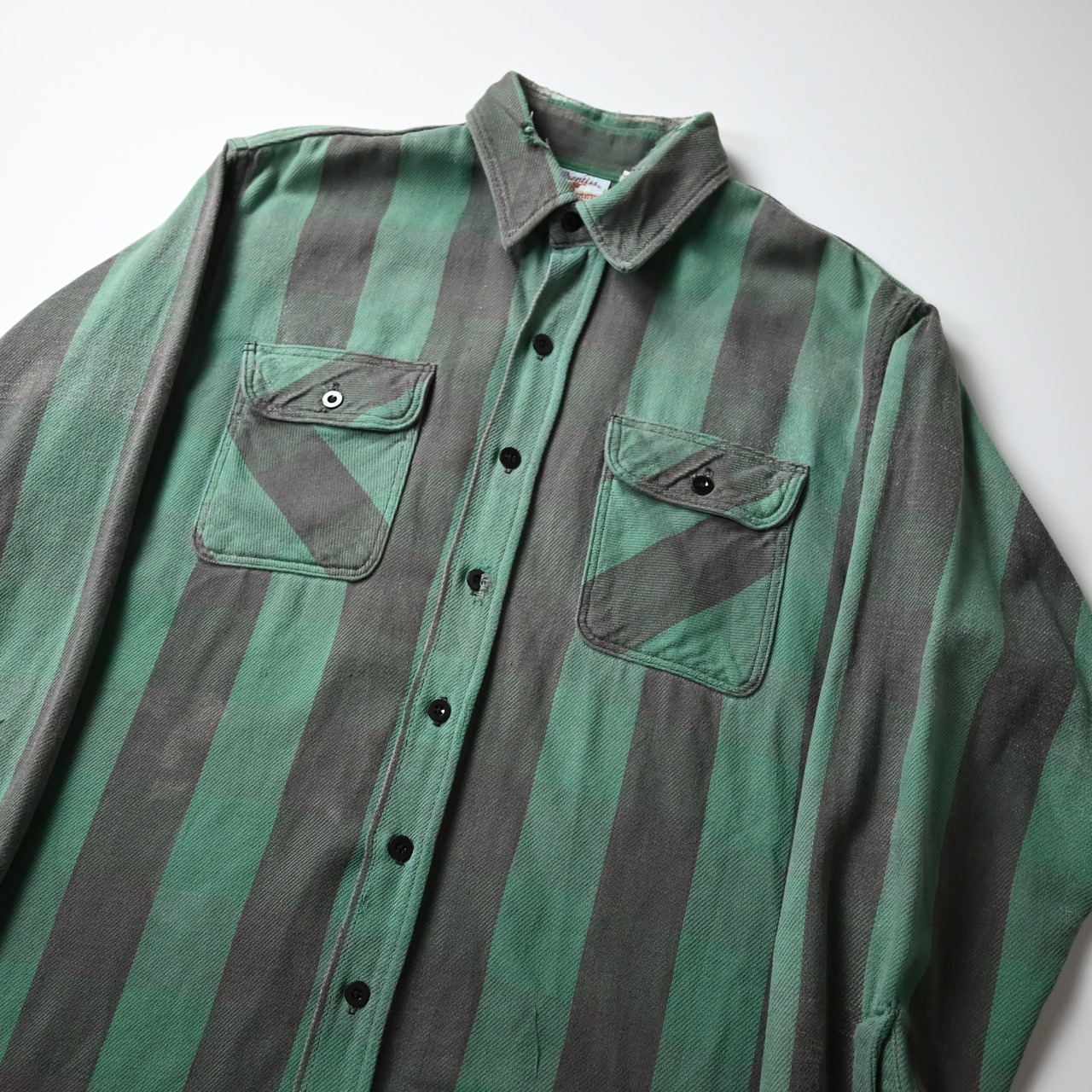 80's Prentiss vintage Ctton Flannel Shirt