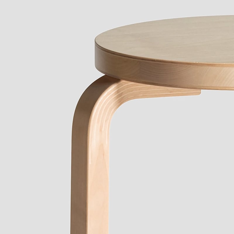 即納》スツール 60 ホワイト ラミネート［ アルテック ］ | REAL Style