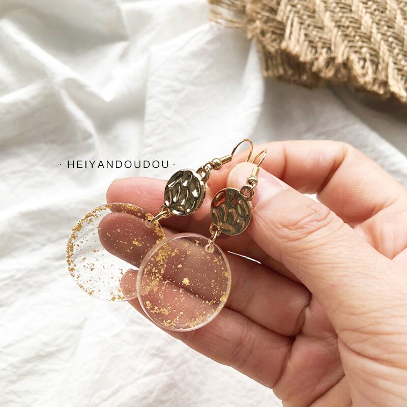 レッドスタンダードゴールドイヤリング ロング レトロ 指輪 ブラック・アイド・ピーズ88677329672