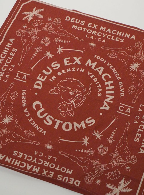 Deus ex Machina Troppo Bandana レッド