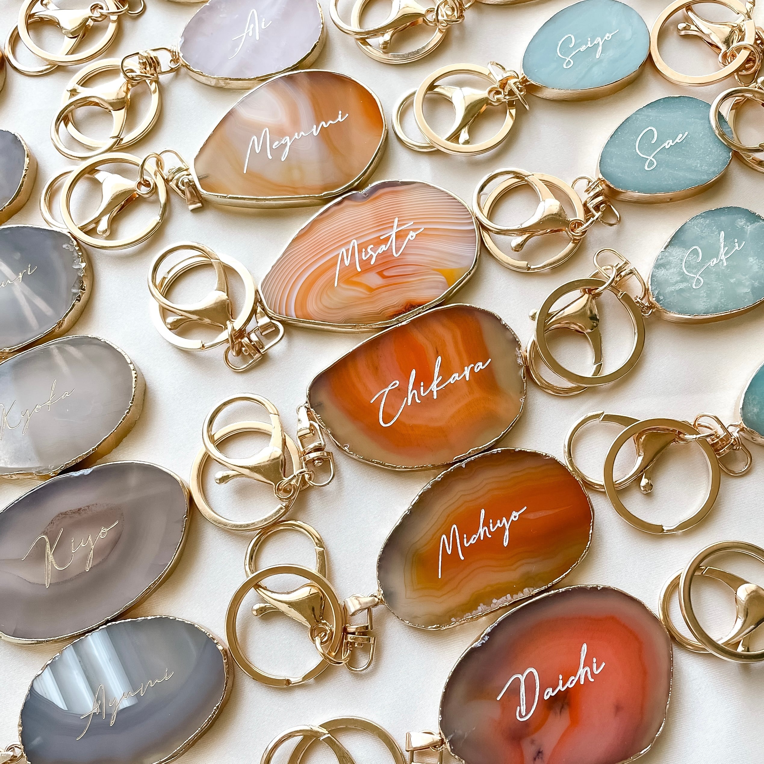 アゲートキーホルダー | MI CORAZON