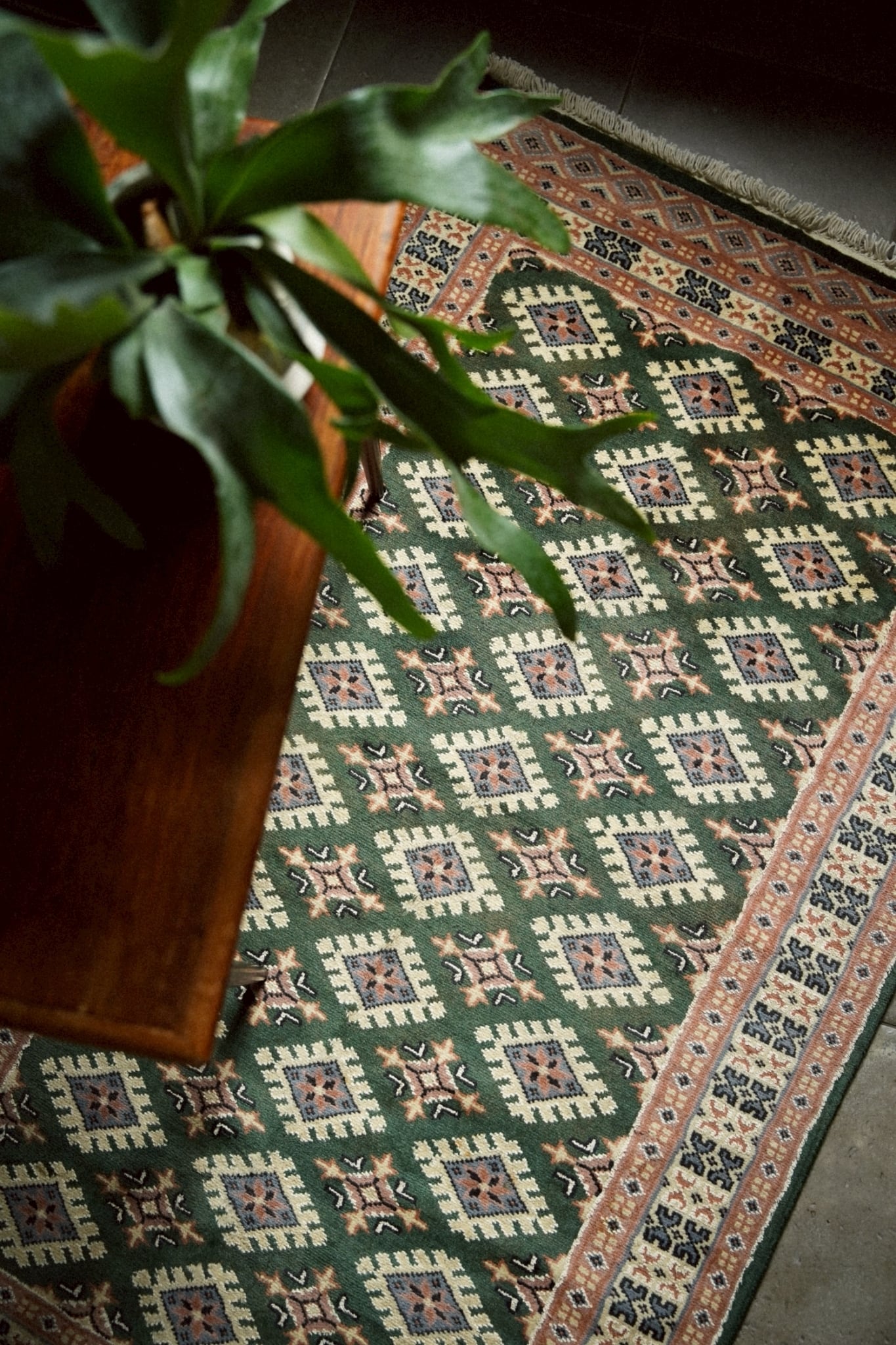 1548-Vintage Pakistan rug | 手織りのヴィンテージラグ専門店 | Bahr