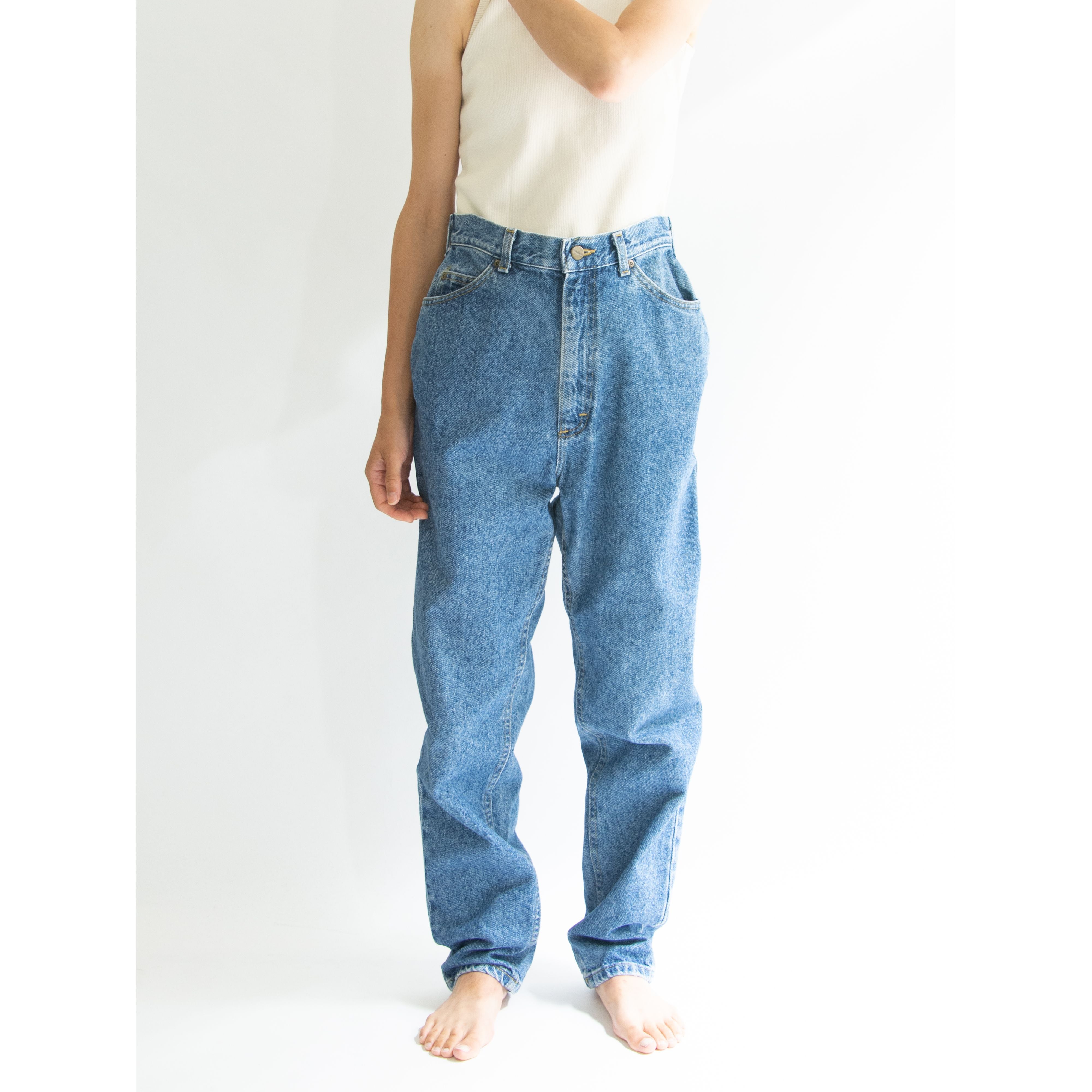 【L.L.Bean】Made in U.S.A. 80-90's Tapered Denim Pants(エルエルビーン アメリカ製テーパードデニムパンツ ジーンズ)
