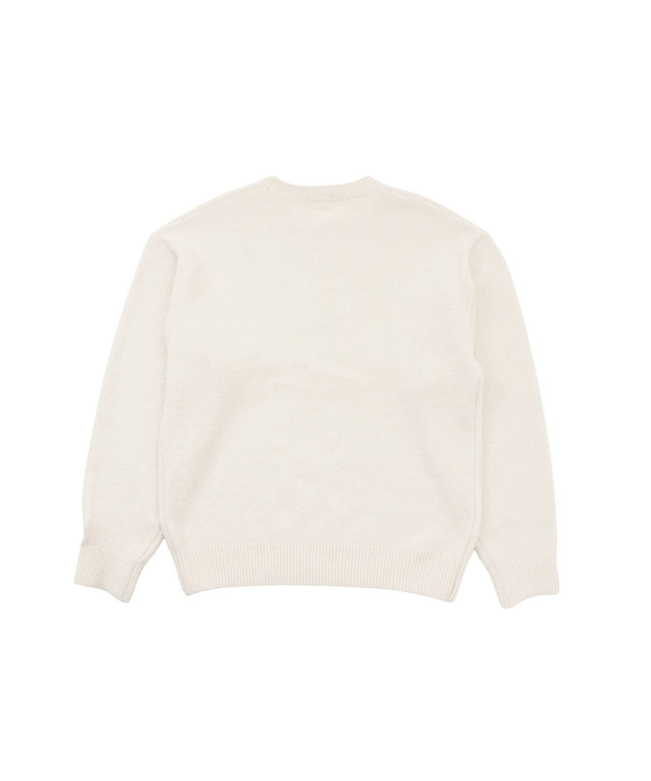 SUN＆MOON EMBROIDERY CREW KNIT［HSK001］