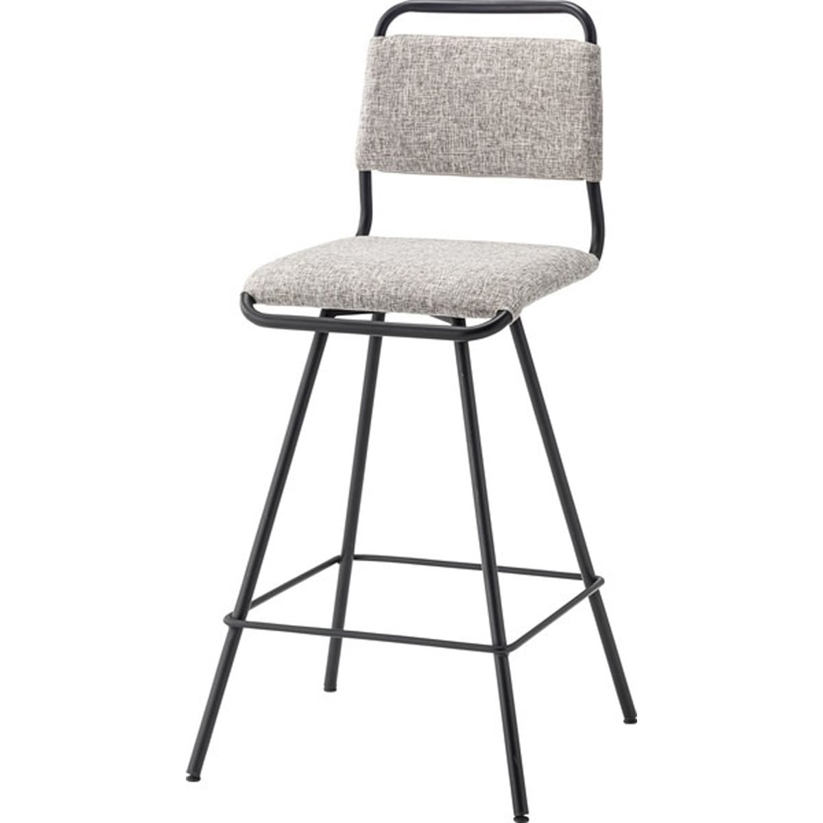 回転式ハイチェア TEC-81 ハイチェア カウンターチェア チェアー チェア イス 椅子 回転 回転式 回る スチール グレー ダイニング リビング ショップ 店舗 カフェ デスク インダストリアル シンプル モダン シック 無地