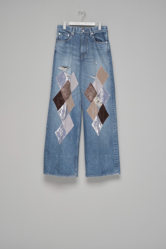 【MASU】MB DIAMOND WIDE JEANS