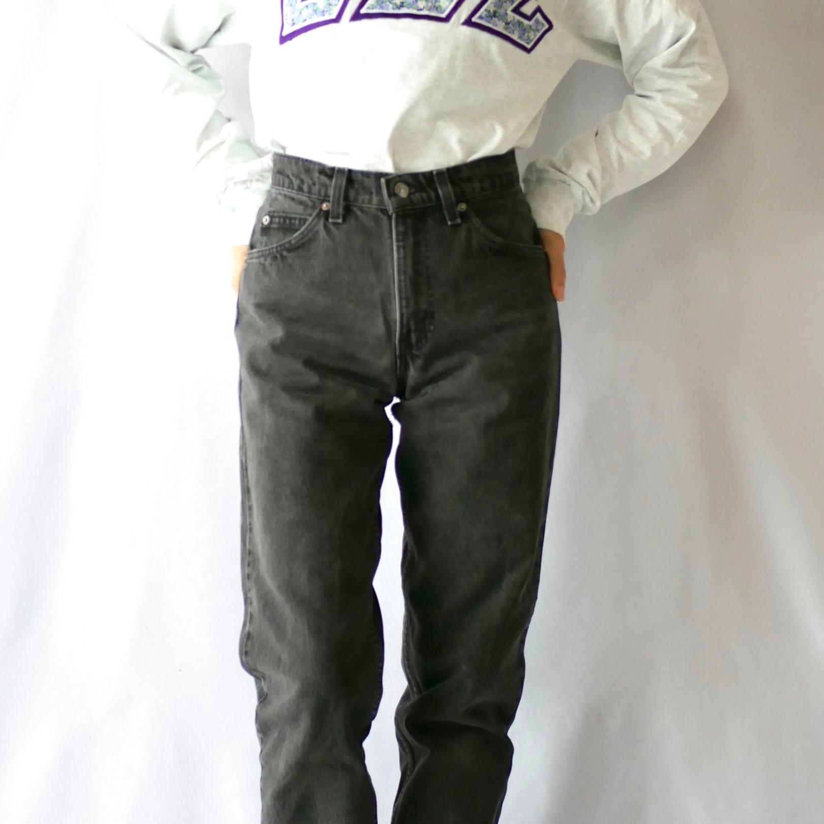 Made in USA Levi's 550 black denim pants アメリカ製リーバイス