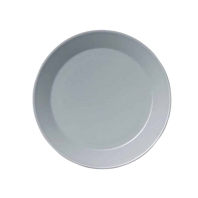 【iittala】 TEEMAティーマ　フラットプレート 21cm　PlatFlat　 PEARL GREY