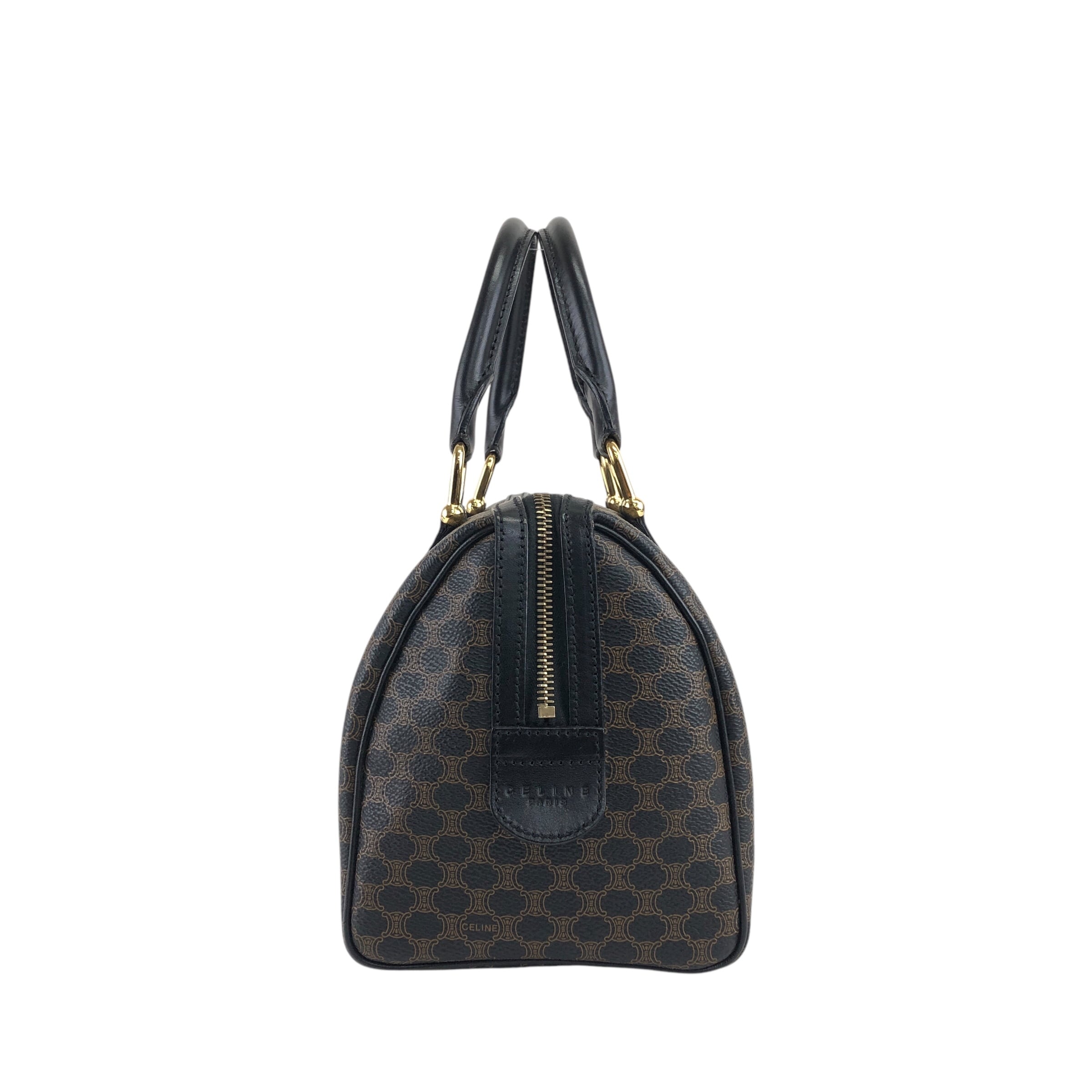 CELINE セリーヌ マカダム ショルダーバッグ ブラック ブラゾン CELINE セリーヌ マカダム ショルダーバッグ ブラック ブラゾン