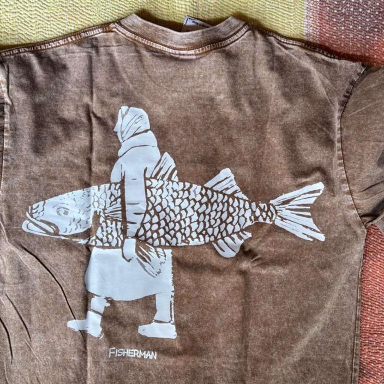 TOPANGA Lady's TOPANGA FIRECOUNTRY Pigment dyed T-shirt Fisherman Brown　ピグメントダイ長袖Tシャツ　フィッシャーマン　ブラウン　全4サイズ　