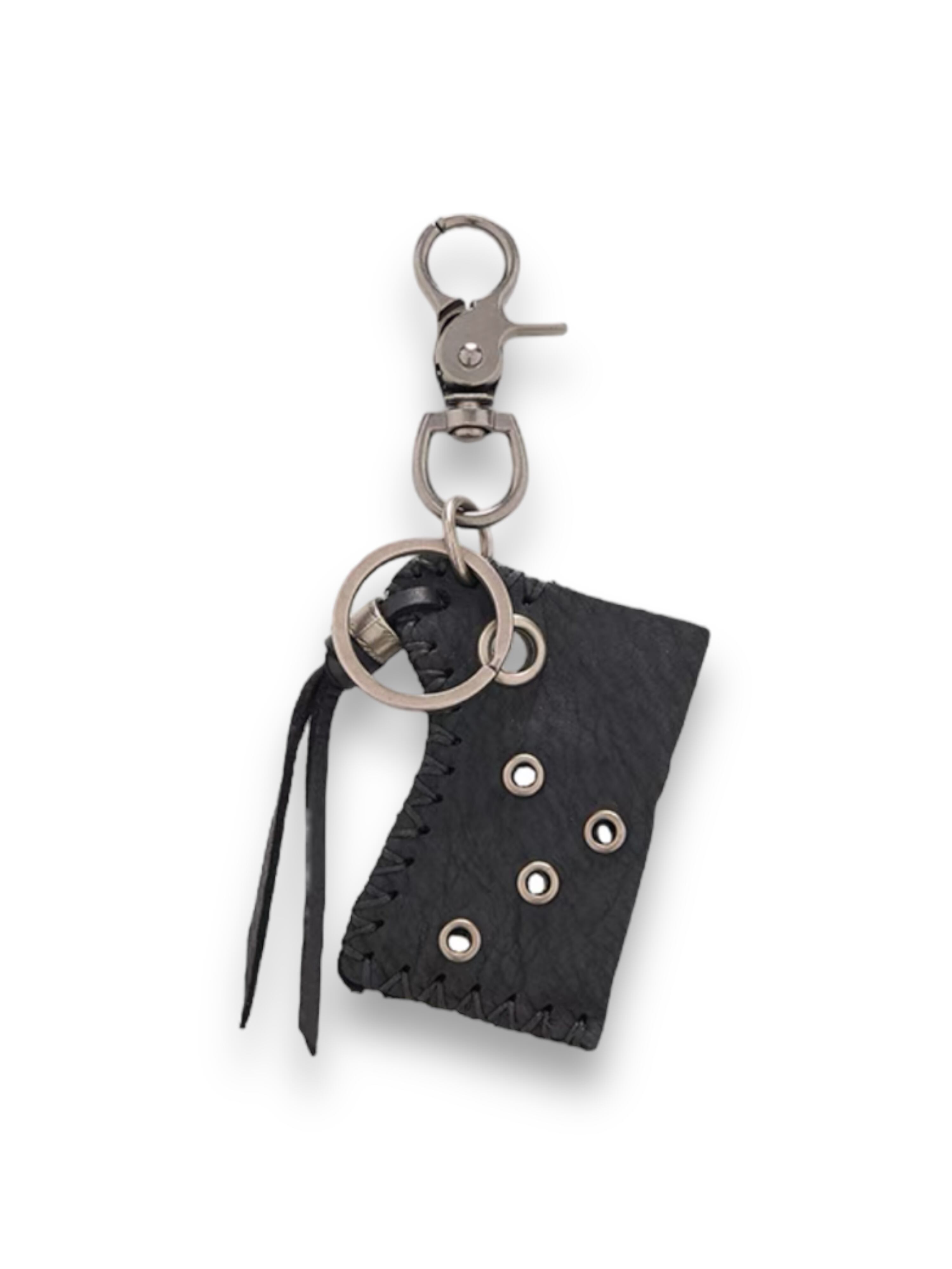 【PLANET STUDIO】leather metal fittings rider case(ブラック)