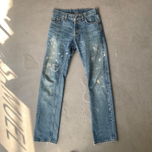 Helmut Lang / Painted denim pants