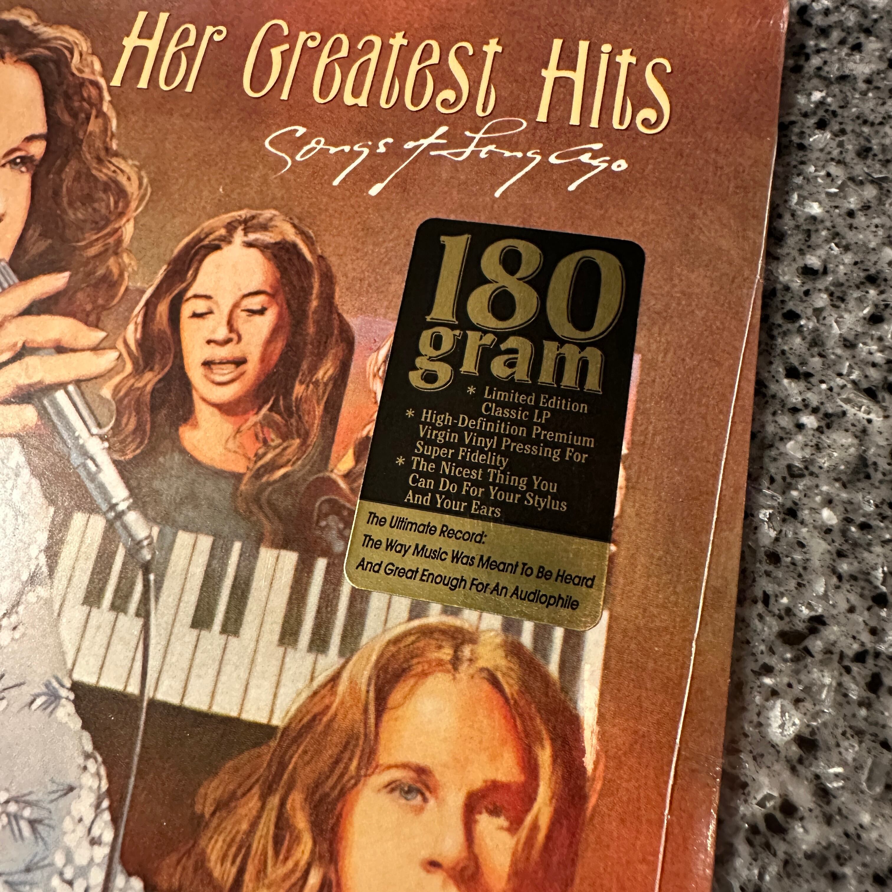 LP】CAROLE KING/Her Greatest Hits - Songs Of Long Ago | SORC 中古